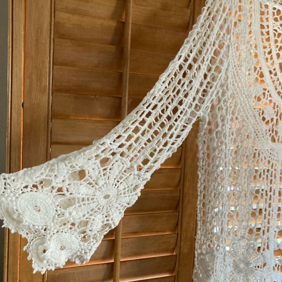 Loose Knit Boho Cardigan - Picture 3 of 4